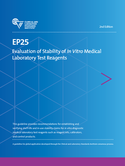 Evaluation of Stability of In Vitro Diagnostic Reagents, 1st Edition