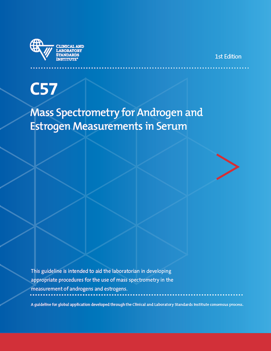 Mass Spectrometry for Androgen and Estrogen Measurements in Serum, 1st Edition