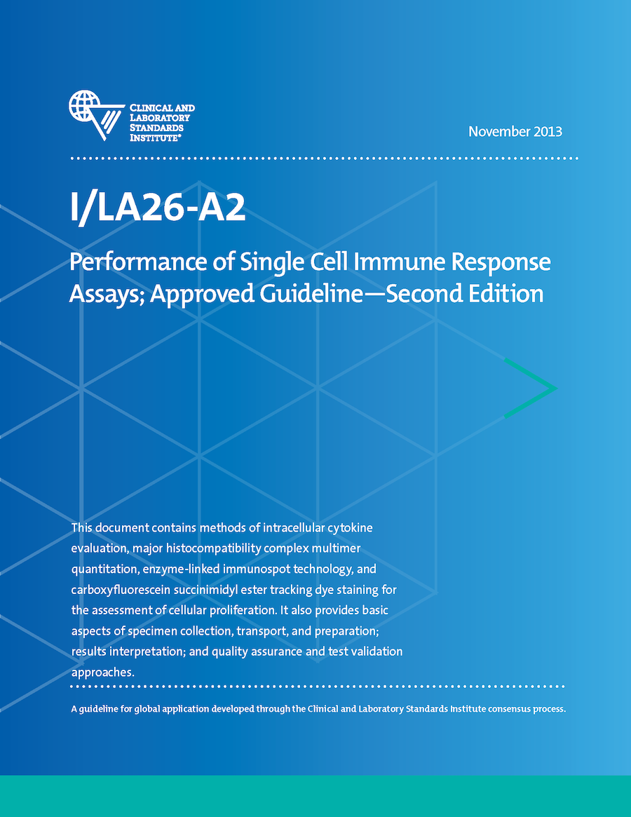 Performance of Single Cell Immune Response Assays, 2nd Edition