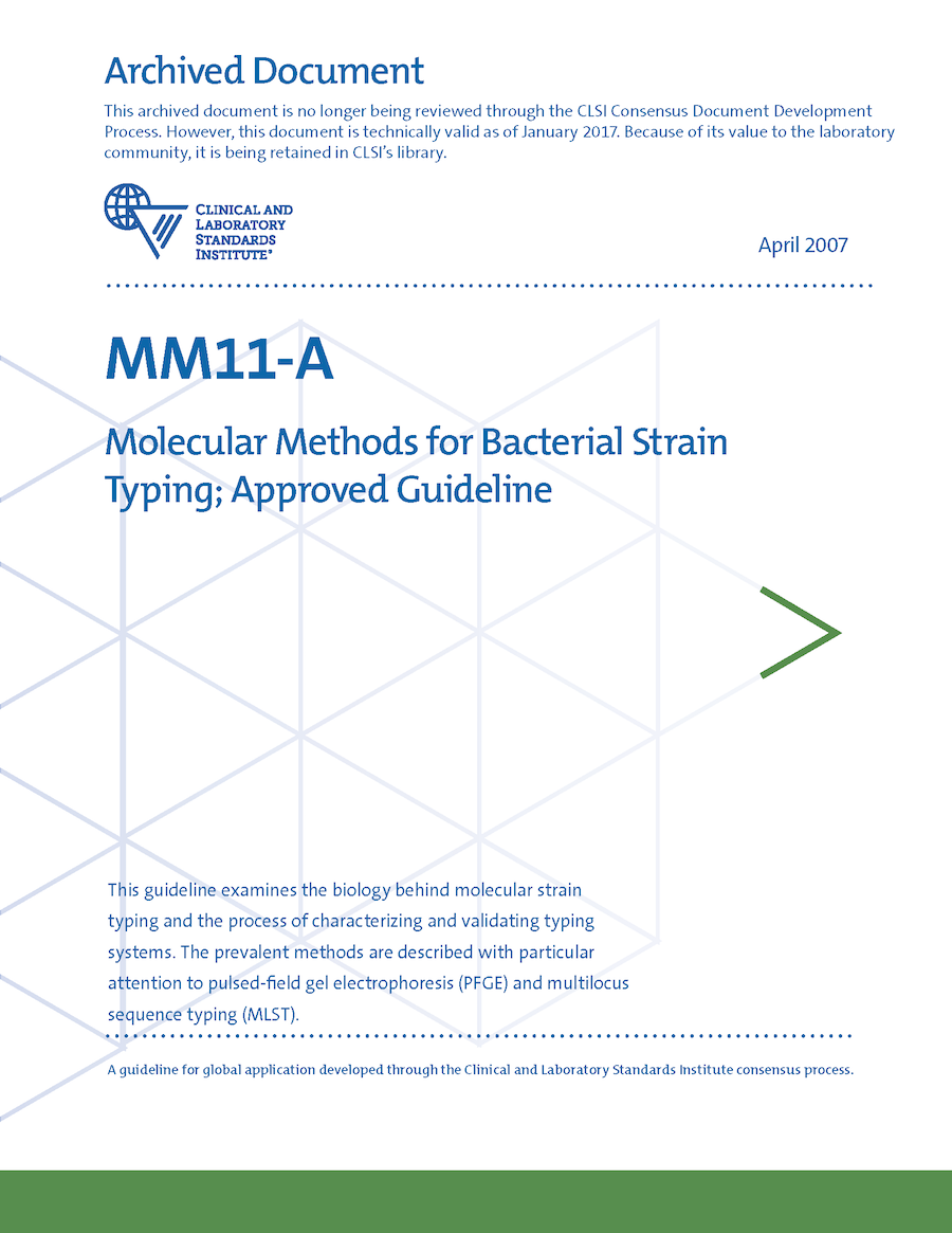 Molecular Methods for Bacterial Strain Typing, 1st Edition