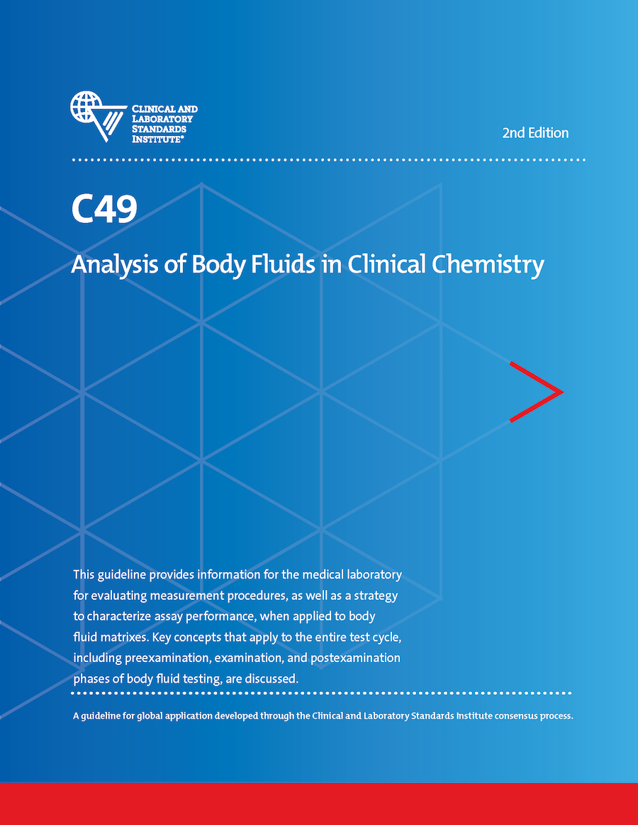 Analysis of Body Fluids in Clinical Chemistry, 2nd Edition