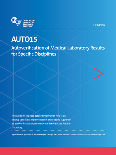 Autoverification of Medical Laboratory Results for Specific Disciplines, 1st Edition