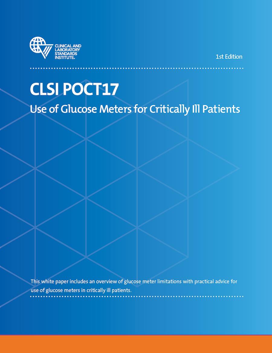 Use of Glucose Meters for Critically Ill Patients, 1st Edition