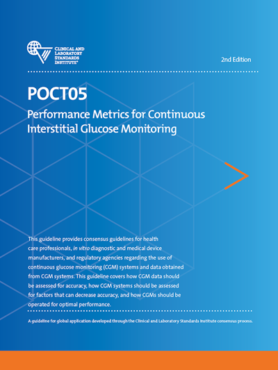 Performance Metrics for Continuous Interstitial Glucose Monitoring, 2nd Edition