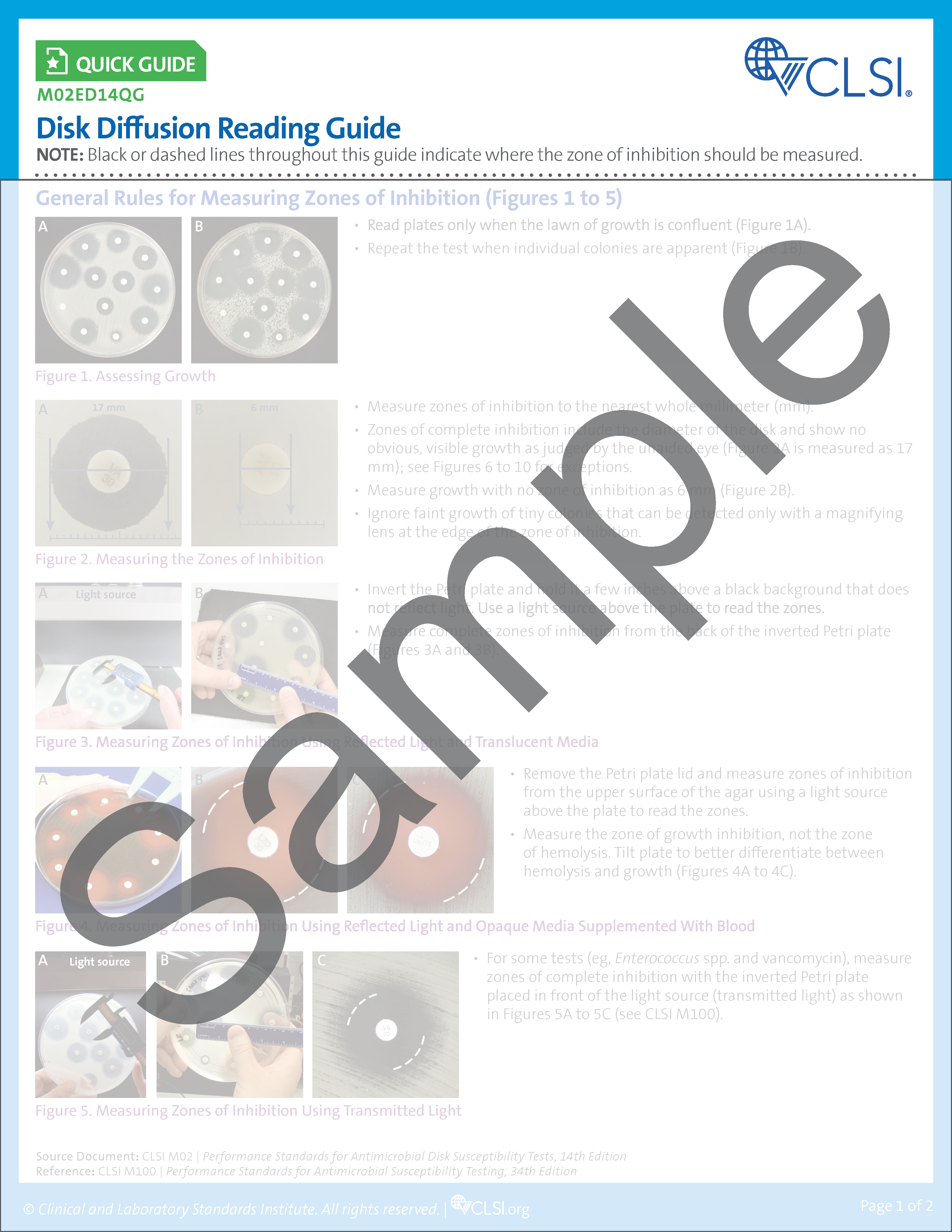Disk Diffusion Reading Guide, 2nd Edition